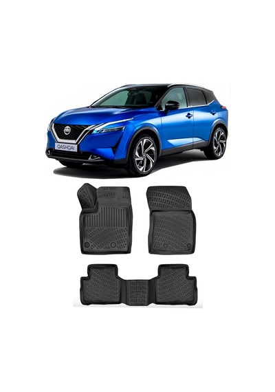 Nissan Qashqai 2022 Sonrası Btm 3d Havuzlu Paspas