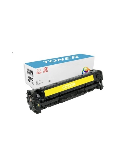 Plusprint Hp 304a - Cc533a - Hp Colorlaserjet Cm2320n Sarı Uyumlu Toner