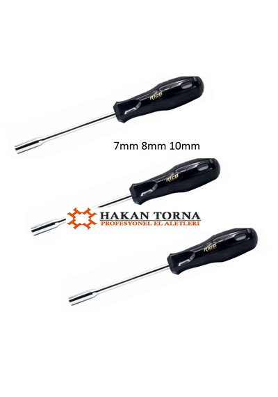 Lokma Tornavida 7-8-10mm 3 Parça
