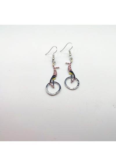 Tedz Collection Cambaz Pin Küpe Çok Renkli