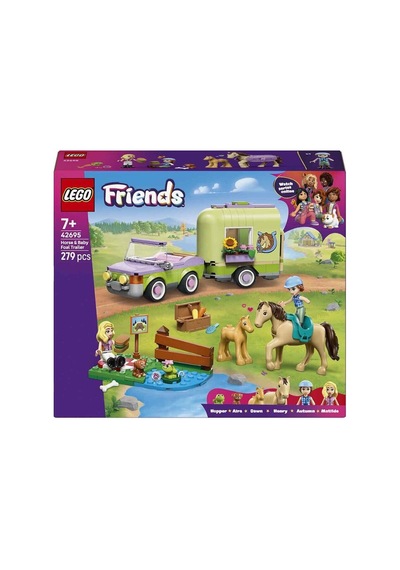 LEGO 42695 Lego Friends At Ve Tay Römorku 279 Parça +7 Yaş