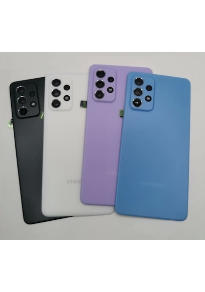 Samsung A525f Galaxy Uyumlu A52 Arka Kapak Pil Kapağı Full - Beyaz