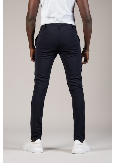 Advante Slimfit Dokulu Dar Paça Beli Lastikli Ve İplikli Yazlık Jogger Pantolon Lacivert Advante Slimfit Dokulu Dar Paça Beli Lastikli Ve İplikli Yazlık Jogger Pantolon Lacivert