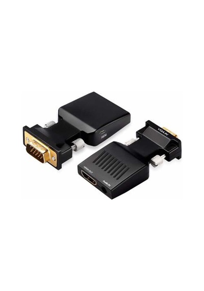 Qgeem Qg-hd12 Vga To Hdmı Dönüştürücü Siyah