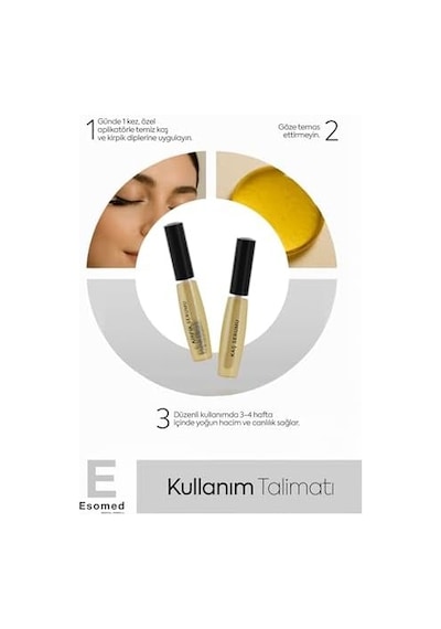 Kaş Ve Kirpik Serumu Biotin Argan Vitamin B5 İçerikli Kaş Kirpik Güçlendirici Yoğun Bakım Serum 10ml