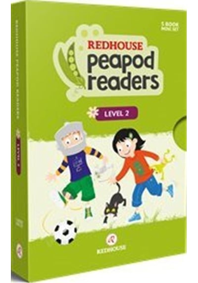 Redhouse Peapod Readers İngilizce Hikaye Seti 2 - Kutulu Başlangıç: Beginner - Pre A1- Redhouse Yayınları