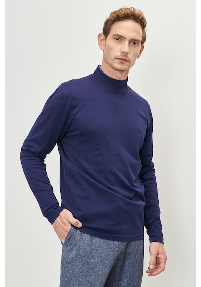AC&Co / Altınyıldız Classics Erkek Lacivert Standart Fit Normal Kesim Yarım Balıkçı Yaka Triko 4A4923100507LACXXL Çok Renkli AC&Co / Altınyıldız Classics Erkek Lacivert Standart Fit Normal Kesim Yarım Balıkçı Yaka Triko 4A4923100507LACXXL Çok Renkli