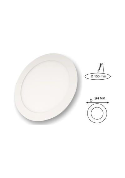 Cata Ct5147b 12w Slim Panel Beyaz