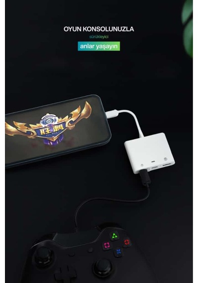 Lightning Otg Dönüştürücü İphone Uyumlu Çift Usb Bağlantı Şarj Ve Data Aktarım Kablosu Çok Yönlü Çevre Birimi Desteği: Usb Bellekler, Klavyeler, Mouselar, Kart Okuyucular, Mıdı Klavyeler Ve Dijital Kameralar İle Geniş Uyumluluk. Lightning Otg Dönüştürücü İphone Uyumlu Çift Usb Bağlantı Şarj Ve Data Aktarım Kablosu Çok Yönlü Çevre Birimi Desteği: Usb Bellekler, Klavyeler, Mouselar, Kart Okuyucular, Mıdı Klavyeler Ve Dijital Kameralar İle Geniş Uyumluluk.