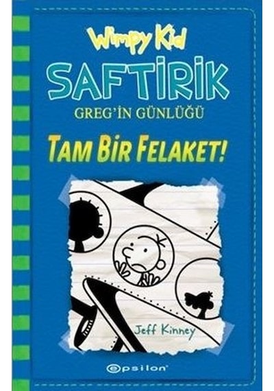 Saftirik Gregin Günlüğü 12 -Tam Bir Felaket! - Jeff Kinney - Epsilon Yayınevi