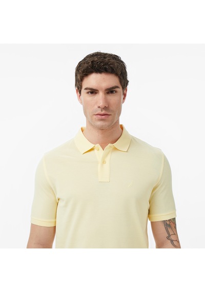 Nautica Erkek Sarı Regular Fit Polo Yaka T-shirtdüzk65002t