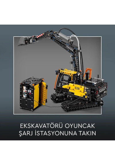 LEGO® Technic Volvo FMX Kamyon ve EC230 Elektrikli Ekskavatör 42175 -10 Yaş ve Üzeri Çocuklar için Yaratıcı Oyuncak Yapım Seti (2274 Parça)