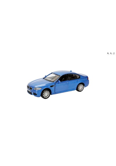 Göçmen 1:32 Rmz City Avrupa Serisi Die Cast Çek Bırak Model Araba - Mavi Bmw M5