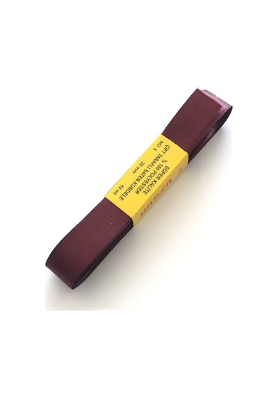 Bordo Renk Saten Kurdele 2 Cm