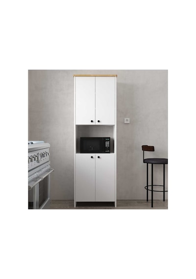 4 Kapaklı Raflı Çok Amaçlı Mikrodalga Bölmeli Mutfak Dolabı Beyaz - 645221186 Beyaz 4 Kapaklı Raflı Çok Amaçlı Mikrodalga Bölmeli Mutfak Dolabı Beyaz - 645221186 Beyaz