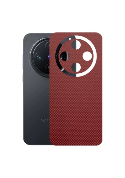 Kapps Vivo X200 Pro Mini İle Uyumlu Fiber Serisi Premium Arka Kapak Kaplama Kenarlar Yoktur 95707863