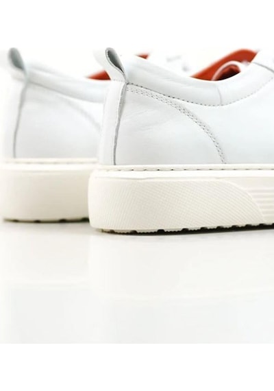 Mubiano Hakiki Deri M3-b Beyaz Erkek Spor Ayakkabı & Sneaker Beyaz