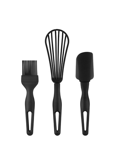 Emsan Cherry 3'lü Spatula Ve Çırpıcı Set