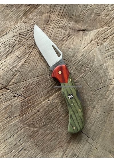 Dmr Mini Çakı El Yapımı Çakı Kamp Çakısı Avcı Bıçagı Cep Bıçak 23cm Çakı Yeşil