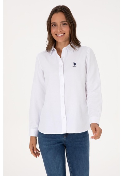 U.s. Polo Assn. Kadın Gömlek Beyaz