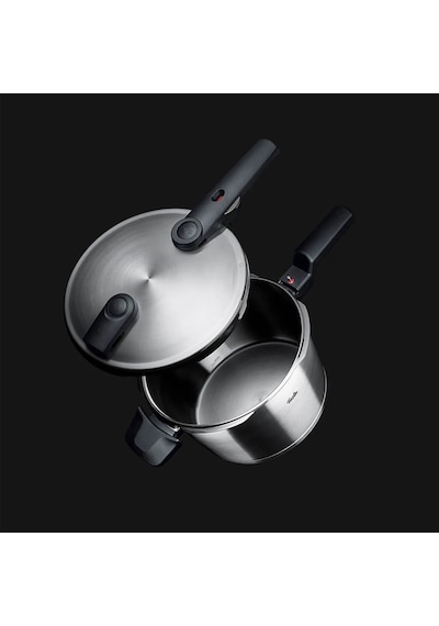 Fissler Vitaquick Premium 3.5 Litre Düdüklü Tencere With İnsert Gri