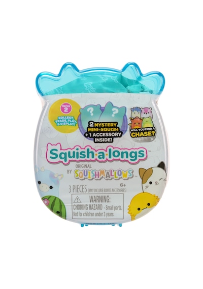 Squishmallows Squish-a-longs 2 Figür + Yüzük Sürpriz Paket Seri 2 Al0048-s2