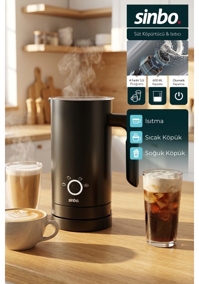 Sinbo STO-6736 500 W Barista Tipi Süt Köpürtücü