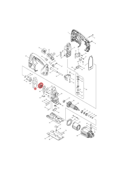 Makita 4350CT Dişli Ürün Kodu 153335-9
