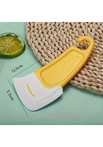 Silikon Uçlu Bulaşık Temizleme Kazıyıcı Spatula Bulaşık Sıyırma Aparatı Plastik Çok Renkli Diğer