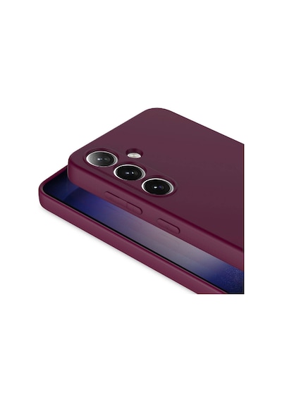 Galaxy Uyumlu S24 Kılıf Yumuşak Silikon Kamera Korumalı Lansman Pazarplus Pembe