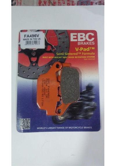 Ebc Fren Balatası Yarı Sinter Fa496v Suzuki V-strom 250 Arka Fren