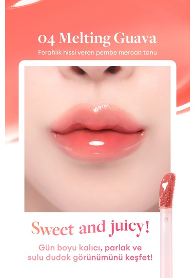 Dasique Juicy Dewy Glow Tint 04 Melting Guava