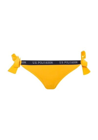 U.S. Polo Assn. Kadın Sarı Kalın İpli Bikini Alt 21509