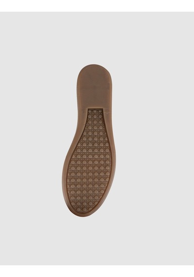 Süet Bej Kadın Mule Loafer