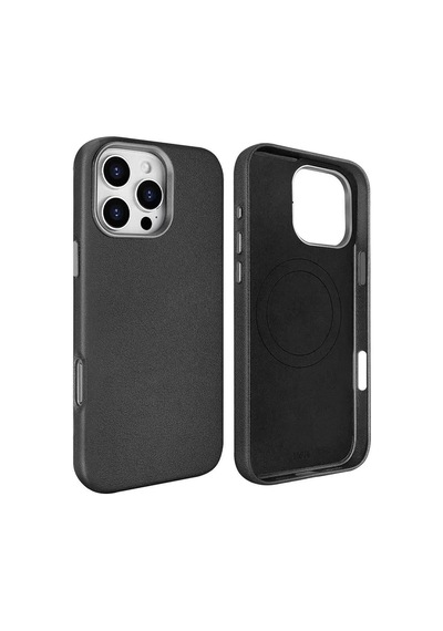 Apple Uyumlu iPhone 16 Pro Max Kılıf M-safe Şarj Özellikli Pu Deri Zore Adora Kapak