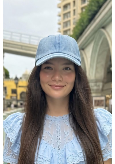 Mollycrush Lüks Klasik Kot Şapka Outdoor Kamp Seyahat Mavi Unisex Denim Kep Koyu Mavi