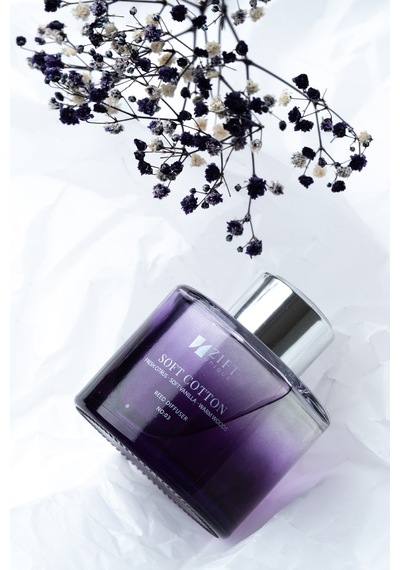 Zift Unique Soft Cotton - Bambu Çubuklu Oda Kokusu Dekoratif Çiçekli Banyo & Tuvalet & Oda Parfümü 100ml Diğer