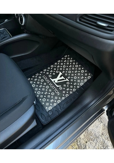Lv Siyah Beyaz Oto Paspas Kağıdı 50'li Su Geçirmez Lateks