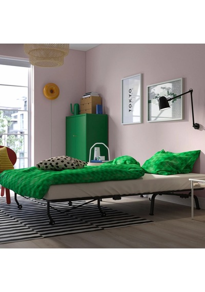 Ikea Sarı Konforlu Kanepe - 2'li Yataklı Kanepe