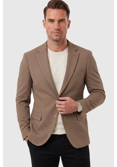 Rizzup Erkek Kahve Dokulu Desenli İtalyan Kesim Blazer Ceket Slim Fit Çift Düğme Ceket 2600817 Rizzup Erkek Kahve Dokulu Desenli İtalyan Kesim Blazer Ceket Slim Fit Çift Düğme Ceket 2600817
