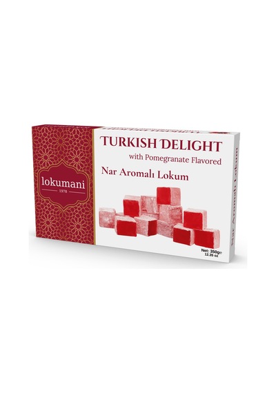 Lokumani Nar Aromalı Lokum 350 Gr 15'li Paket