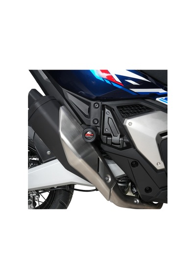 Gp Kompozit Honda X-adv 2017-2024 Uyumlu Egzoz Koruma Takozu Siyah