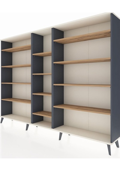 Arges Dolap 11 Raflı 220x30x163 Antrasit-aytaşı/çam Aytası/atlas Çam - Antrasıt Arges Dolap 11 Raflı 220x30x163 Antrasit-aytaşı/çam Aytası/atlas Çam - Antrasıt