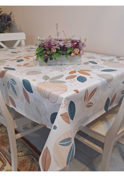 Elyaflı Pvc Masa Örtüsü Modern, Dayanıklı, Silinebilir Ve Şık Görünüm 01fnt8279 Çok Renkli