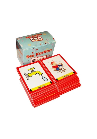 Yuka Kids +15 Ay Ses Kartları 56 Kart