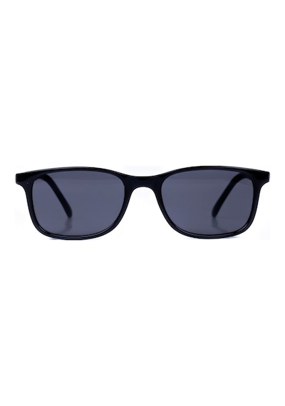 Yeni-unisex 5-9 Yaş Polarize Siyah Çocuk Güneş Gözlüğü Siyah