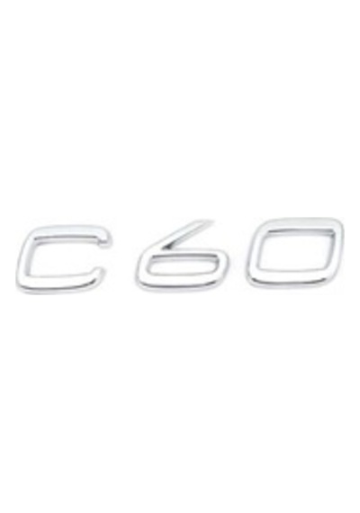 Volvo Uyumlu C60 Krom Yazı