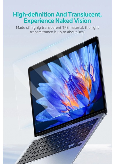 MacBook Neo 13 İnç Uyumlu Hd Şeffaf Ekran Koruyucu Film A3404