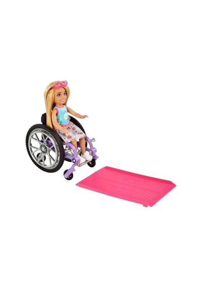Barbie Chelsea Bebek Ve Tekerlekli Sandalyesi Hgp29