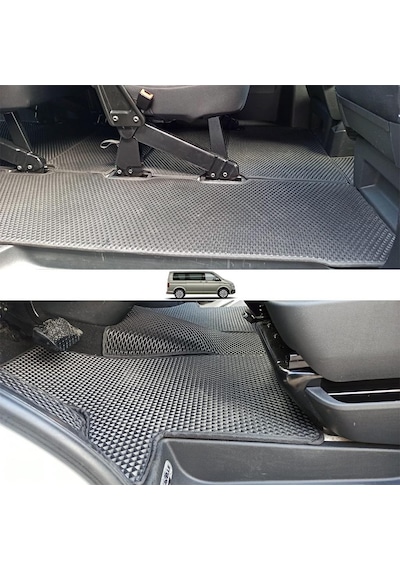 Bod Volkswagen Caravelle 3D Havuzlu Paspas 2003-2015